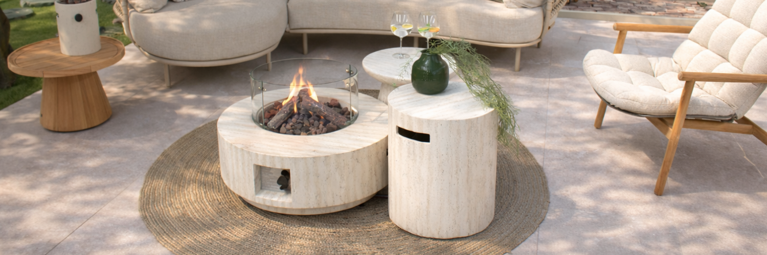 Fire pit table Estate Round 76